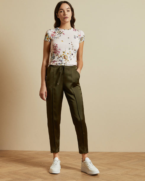 ROBUN-Tops-Jasmine Printed Fitted T-Shirt- Ted Baker Romania
